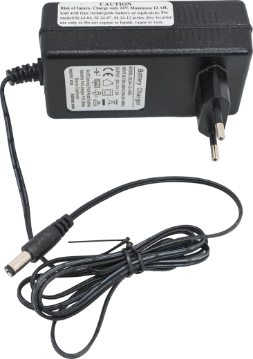 Laden mit 24 V