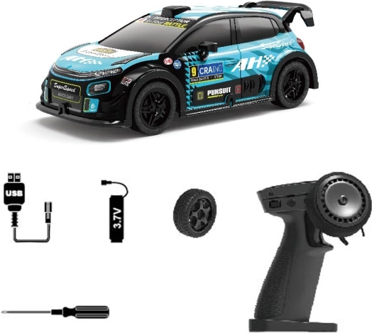 RC Drift-Auto Sprint 23 mit Lichteffekten 18,5 cm