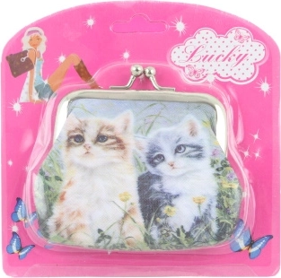 Kinder-Geldbörse mit Katzen