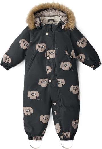 Leokid Winteroverall Hero Charcoal Puppy Größe 104
