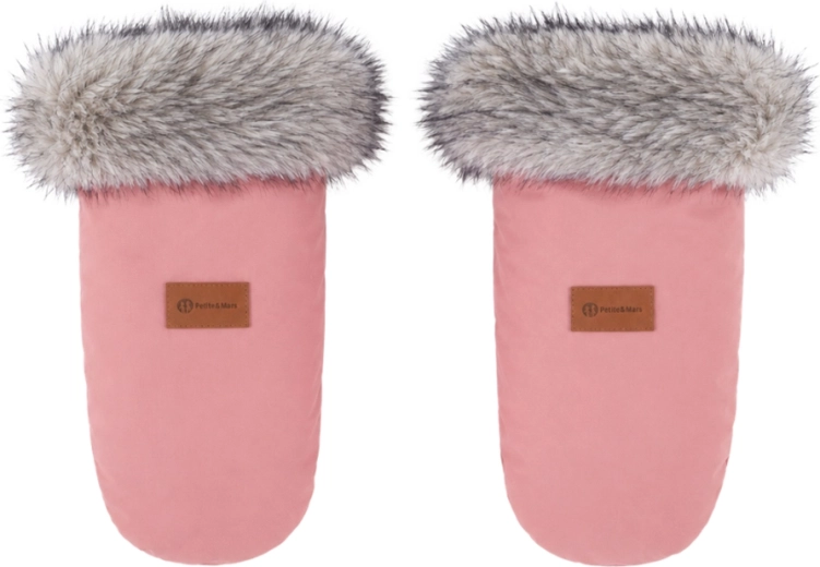 Petite&Mars Handmuff für den Kinderwagen Fjora Old Rose