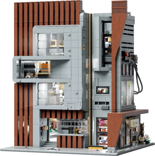 Moderne modulare Architektur für Sammler