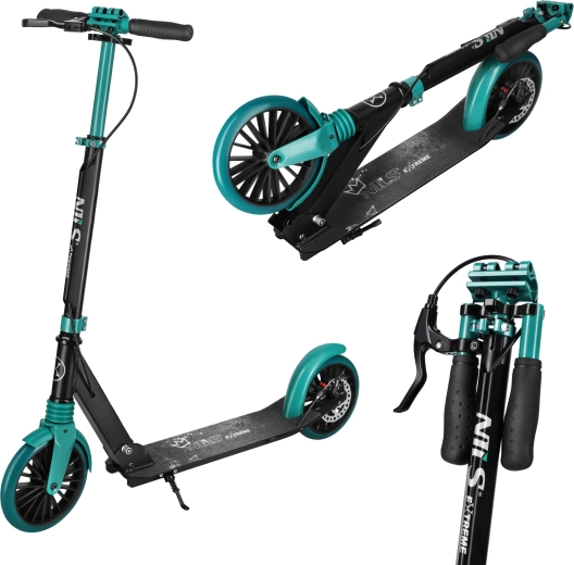 Komfort dank Federung und großen Rädern