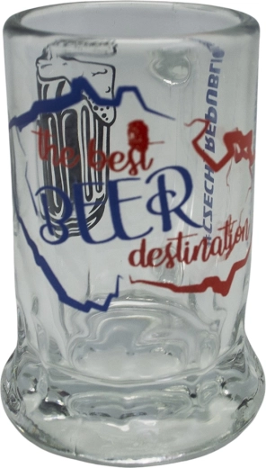 Mini-Bierkrug aus Glas 40 ml – Bier