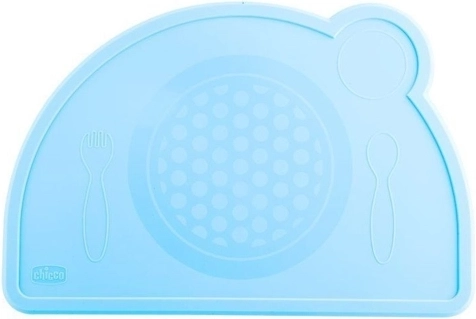 Chicco Silikon-Tischset blaugrün 18M+