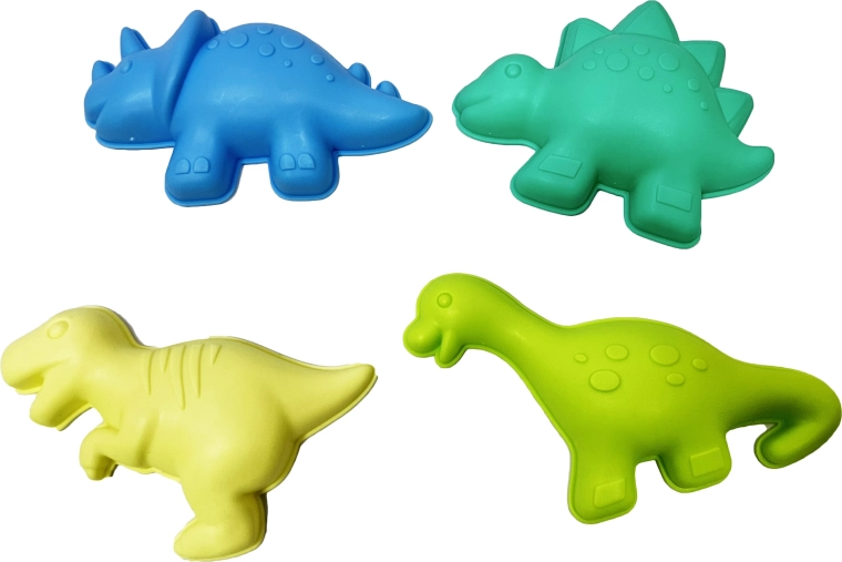 Dinosaurier-Förmchen für kreativen Spielspaß
