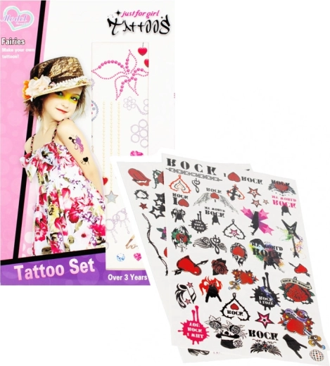 Set Kinder-Tattoos – 1 Stück