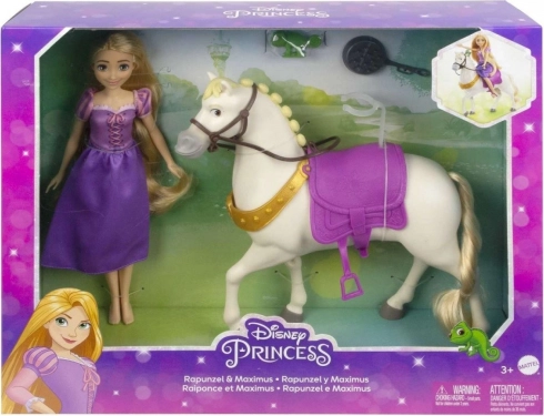 Disney Prinzessin Rapunzel und Maximus