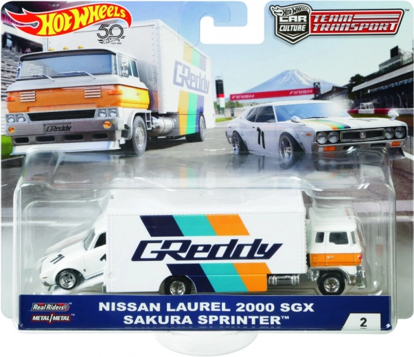 Hot Wheels Team-Lkw 1:64 Premium-Kollektion