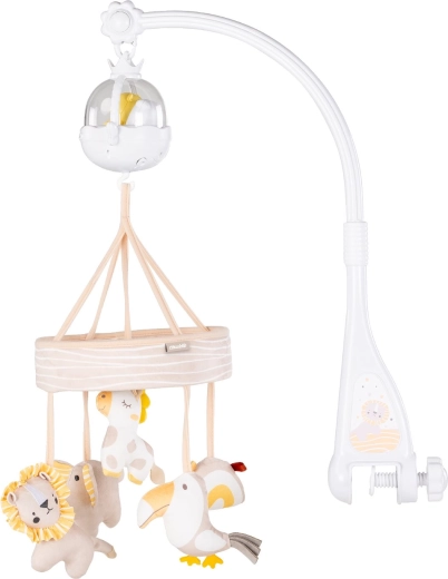 Chipolino Musik-Mobile fürs Kinderbett mit Projektor Lion & Friends