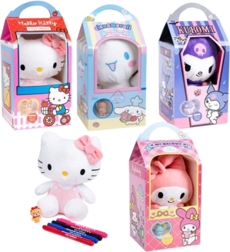 Hello Kitty Style A Plüschtier zum Ausmalen