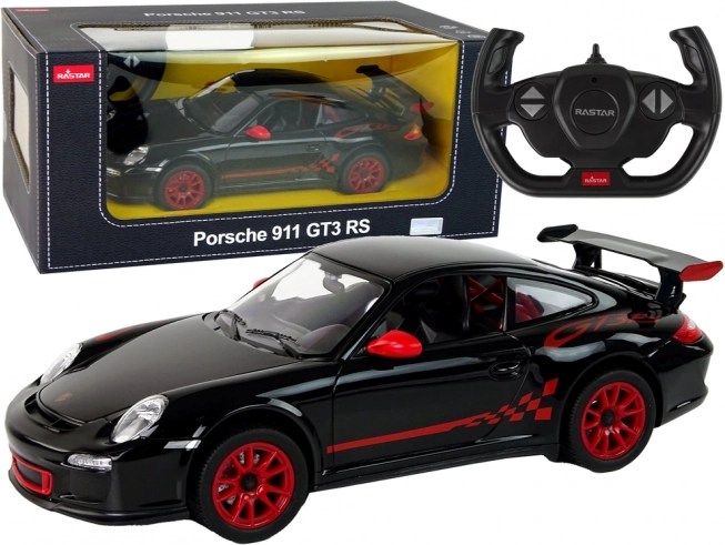 RC Auto PORSCHE 911 GT3 RS 1:14 von Rastar – schwarz