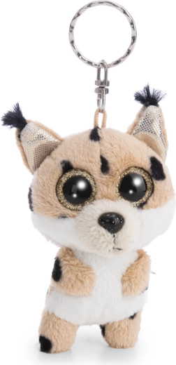 Nici Glubschis Plüsch-Schlüsselanhänger Luchs Lenzo 9 cm - 1 Stück