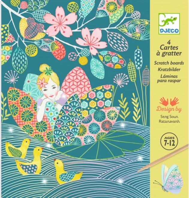 Kratzbilder Seenfee DJECO