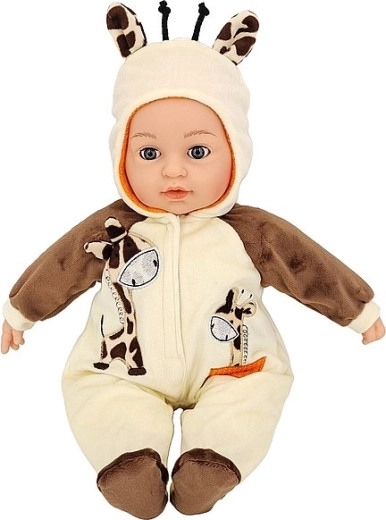 Sprechendes Baby mit tschechischer Übersetzung? Nein, polnisch sprechendes Baby mit Geräuschen im Beutel