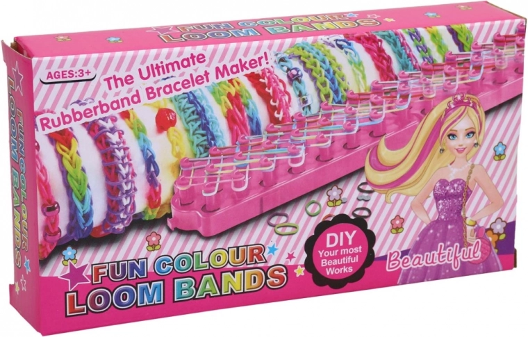 Gummisatz für die Herstellung von Armbändern für Kinder
