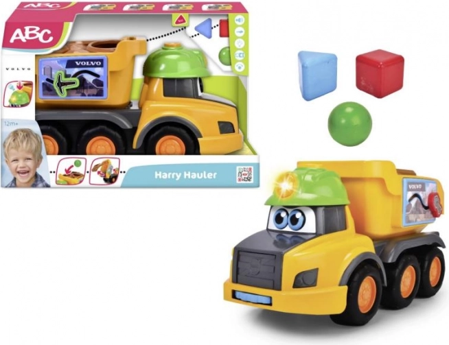 Volvo Harry Kinderspielzeug-LKW mit Bausteinen