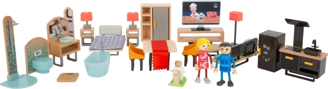 Small Foot modernes Möbelset für das Puppenhaus