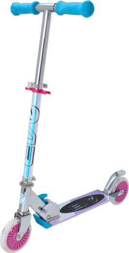 Höhenverstellbarer Lenker und klappbarer Rahmen