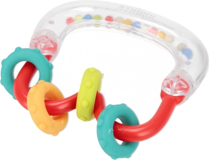 Texturierte Ringe zum Beißen und Greifen