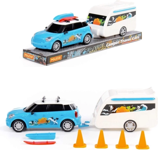 Reiseauto mit Anhänger Cruise Car POLesie