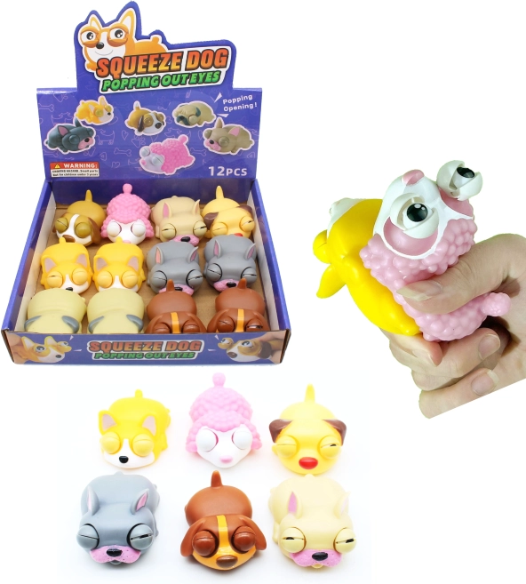 Quetschhund 8 cm Anti-Stress-Spielzeug