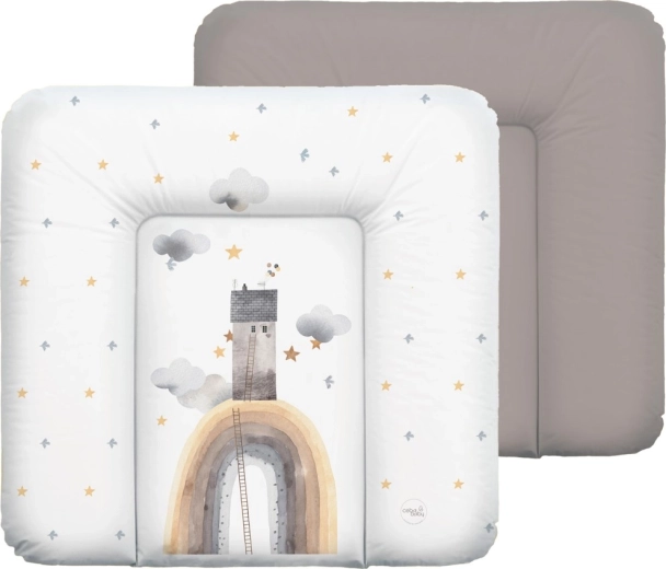 Ceba baby weiche Wickelauflage Basic Rainbow Home 75 × 72 cm