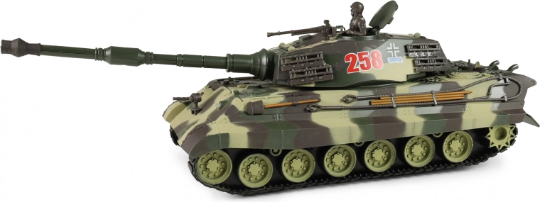 Panzer mit Licht- und Soundeffekten mit Schwungrad-Antrieb 38 cm