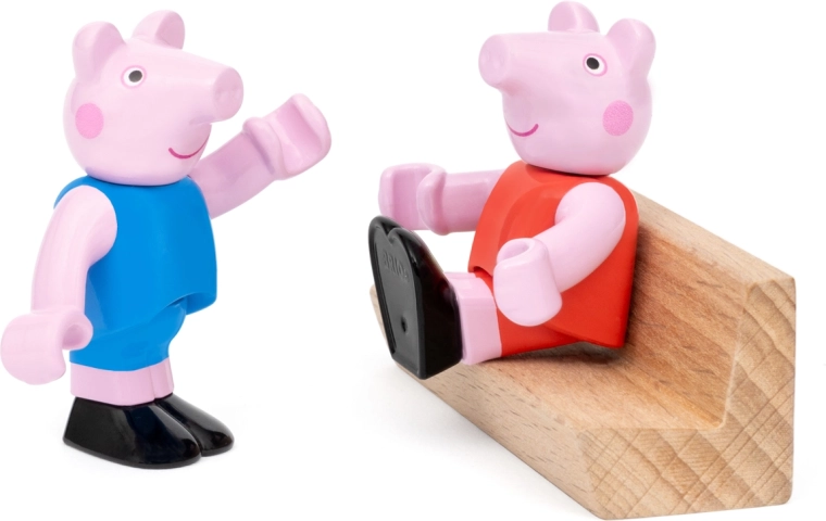 Beliebte Figuren Peppa und George