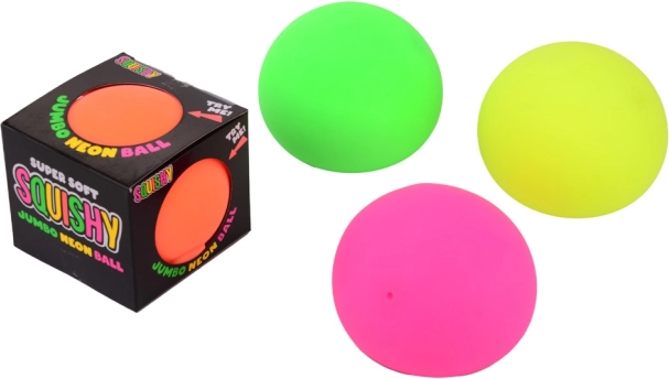 Jumbo-Neon-Quetschball 10 cm