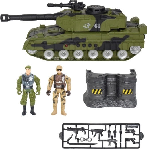 MAC TOYS Militärpanzer mit Licht und Sound