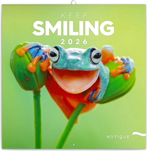 Notizkalender Lächeln, bitte 2026