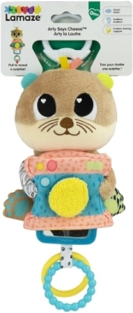 Lamaze hängendes sensorisches Plüschtier Otterchen Arty