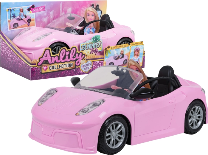 Puppe Marta mit Auto und Zubehör