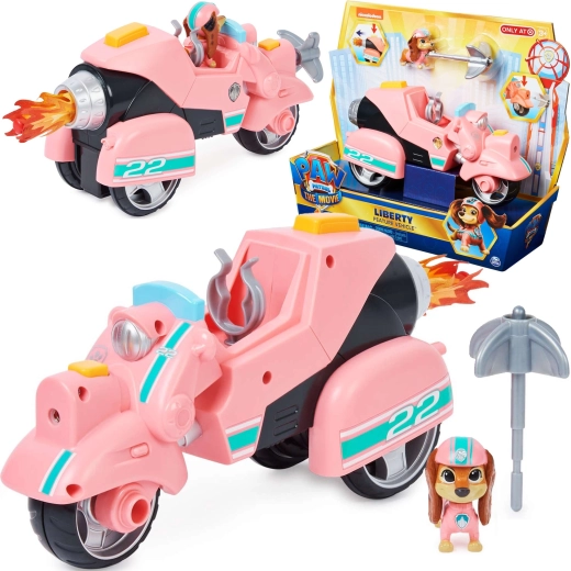 Paw Patrol: Der Film Liberty – Motorrad mit Figur