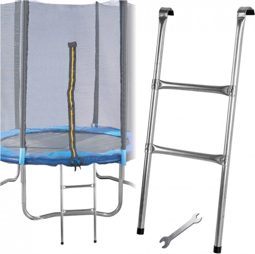 Universelle Metallleiter für Gartentrampolin 86,5 x 37 cm