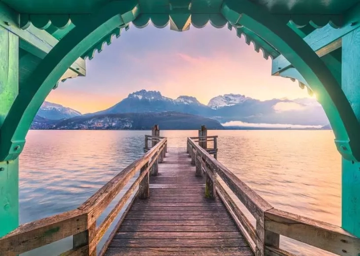 Puzzle RAVENSBURGER Lac d’Annecy 1000 Teile