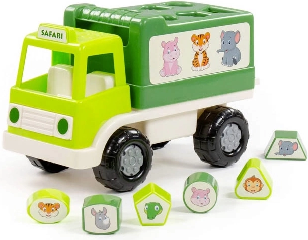 Lern-Safari-Auto mit Formsortierer