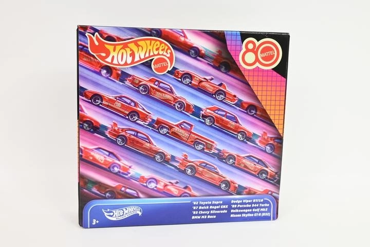 Hot Wheels Silver Series Sammlerset mit 8 Autos aus den 80er- und 90er-Jahren