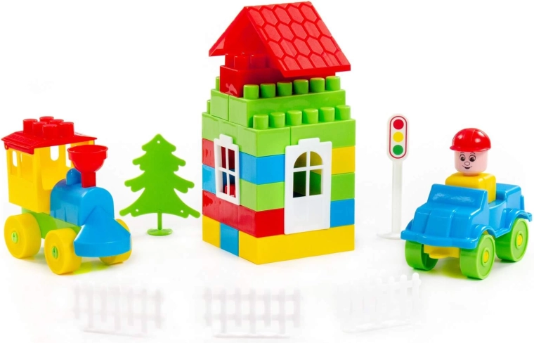 Interaktives Spiel mit Szenen und Fahrzeugen