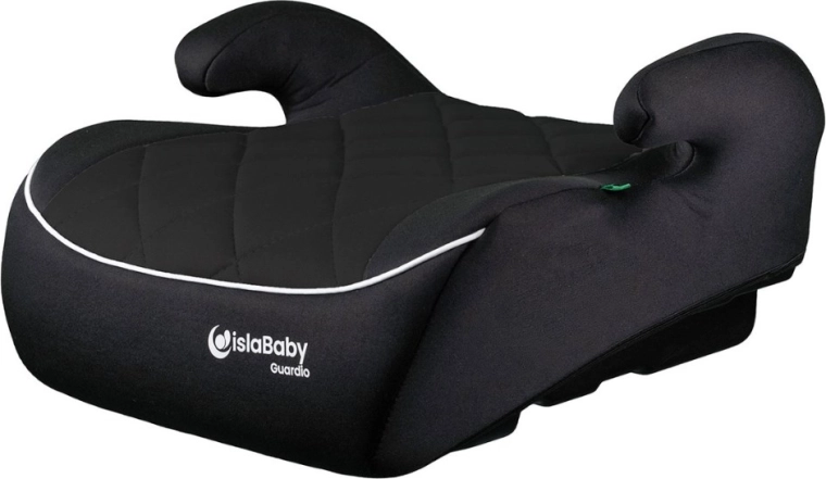 Autositzkissen IslaBaby Guardio für Kinder 125–150 cm, schwarz