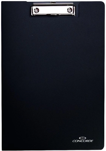 Schreibmappe mit Klemme A4 CONCORDE, schwarz