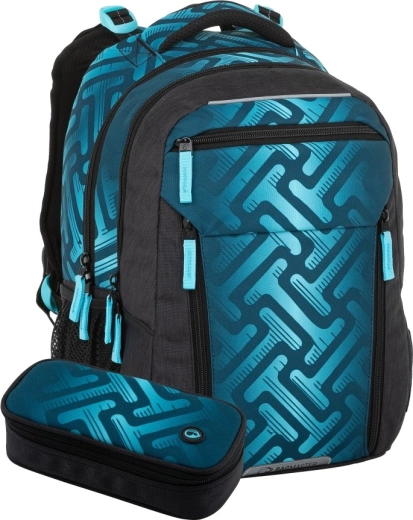 Bagmaster Porto Schulset blau