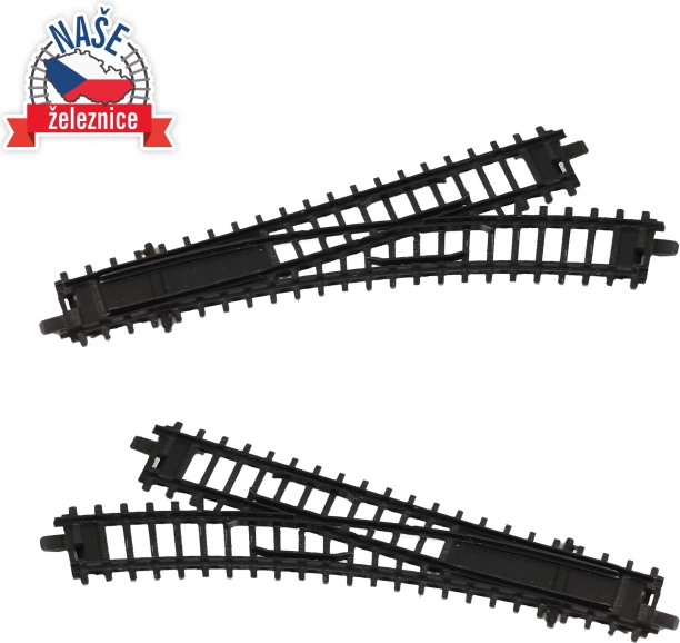 Gleise – Weichen für Kindereisenbahnen, 2 Stk.