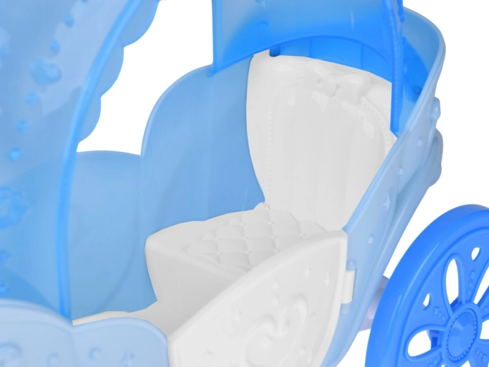 Märchenkutsche mit rollenden Rädern