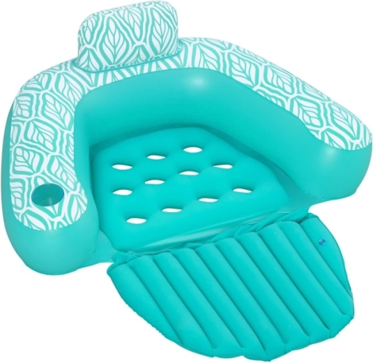 Maximaler Komfort mit Rückenlehne und Fußstütze