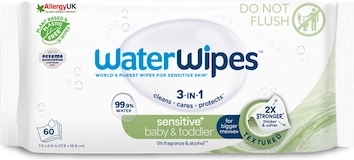 WaterWipes Baby & Toddler 3in1 Feuchttücher 60 Stk.