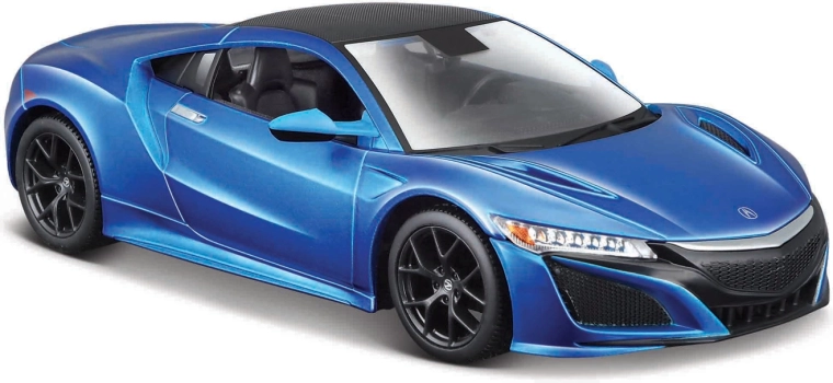 Maisto Acura NSX 2018 Metallmodell 1:24 in Blau-Metallic