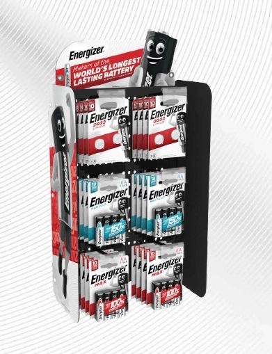 Energizer vertikaler Ständer 2×3 mit magnetischer Halterung