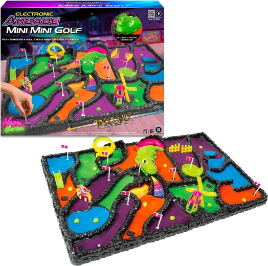 Elektronisches Arcade-Minigolf Neon